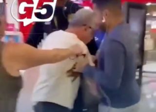 Homem é flagrado filmando criança dentro de shopping no Rio e é contido por seguranças. VEJA VÍDEO