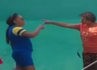 Briga entre mulheres causa confusão em escola durante votação em Manaus. VEJA VÍDEO