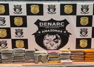 Denarc e Receita Federal apreendem 126 quilos de drogas avaliados em R$ 3 milhões no bairro Santa Etelvina, Zona Norte de Manaus. VEJA VÍDEOS E REPORTAGEM DO 'PORTAL DO ZACARIAS