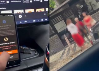 Motorista de aplicativo recusa corrida após associar roupas vermelhas de passageiras ao PT. VEJA VÍDEO