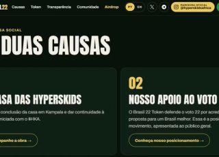 Site oferece criptomoedas em troca de conteúdo que pede voto em Flávio Bolsonaro