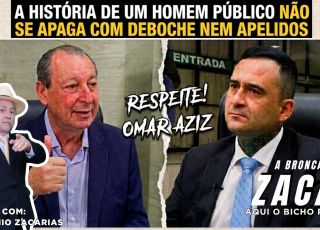 ‘A BRONCA DO ZACA’: SARGENTO SALAZAR, RESPEITE OMAR AZIZ! A HISTÓRIA DE UM HOMEM PÚBLICO NÃO SE APAGA COM DEBOCHE NEM APELIDOS