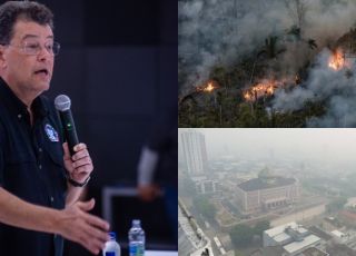 Eduardo Braga cobra ações do governo do Amazonas para combater queimadas