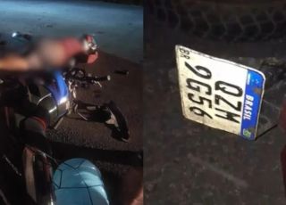 IMAGENS FORTES! Motociclista morre em trecho sem iluminação da AM-010 conhecido por acidentes fatais. VEJA VÍDEO