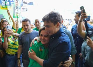 Nikolas Ferreira e Lucas Pavanato participam de mobilização política em Manaus