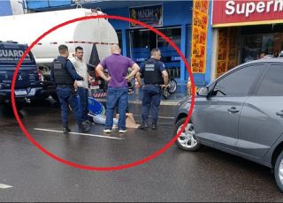 Motociclista fica gravemente ferido em mais um acidente no ‘cruzamento da morte’, na Zona Leste de Manaus