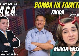 ‘A BRONCA DO ZACA’ DE QUINTA-FEIRA: Waldery Areosa acusa Maria do Carmo de estar falida, denuncia empréstimos de quase R$ 200 milhões com parcelas atrasadas e levanta preocupação com alunos da Fametro. VEJA VÍDEO