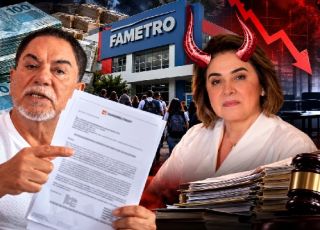 'SEGREDOS DE BASTIDORES': WALDERY AREOSA DENUNCIA MARIA ENXOFRE POR EMPRÉSTIMOS DE QUASE R$ 200 MILHÕES, AFIRMA QUE ELA ESTÁ FALIDA E QUE OS CURSOS DA FAMETRO PODEM SER INTERROMPIDOS