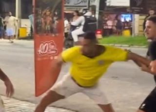 Comemoração pela vitória de Lula termina em confusão e agressões em bar de Barra de São João. VEJA VÍDEO