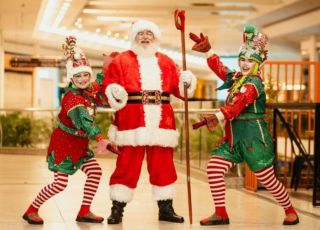 Amazonas Shopping abre temporada de Natal com espetáculo, Papai Noel e tobogã gigante