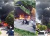 Incêndio se propaga rapidamente em área de mata e moradores entram em pânico no bairro Jorge Teixeira, Zona Leste de Manaus. VEJA VÍDEOS